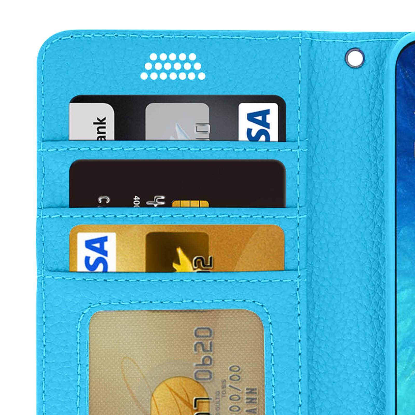Housse pour Samsung Galaxy A20e Étui Folio Portefeuille Soft Touch Support Vidéo-4