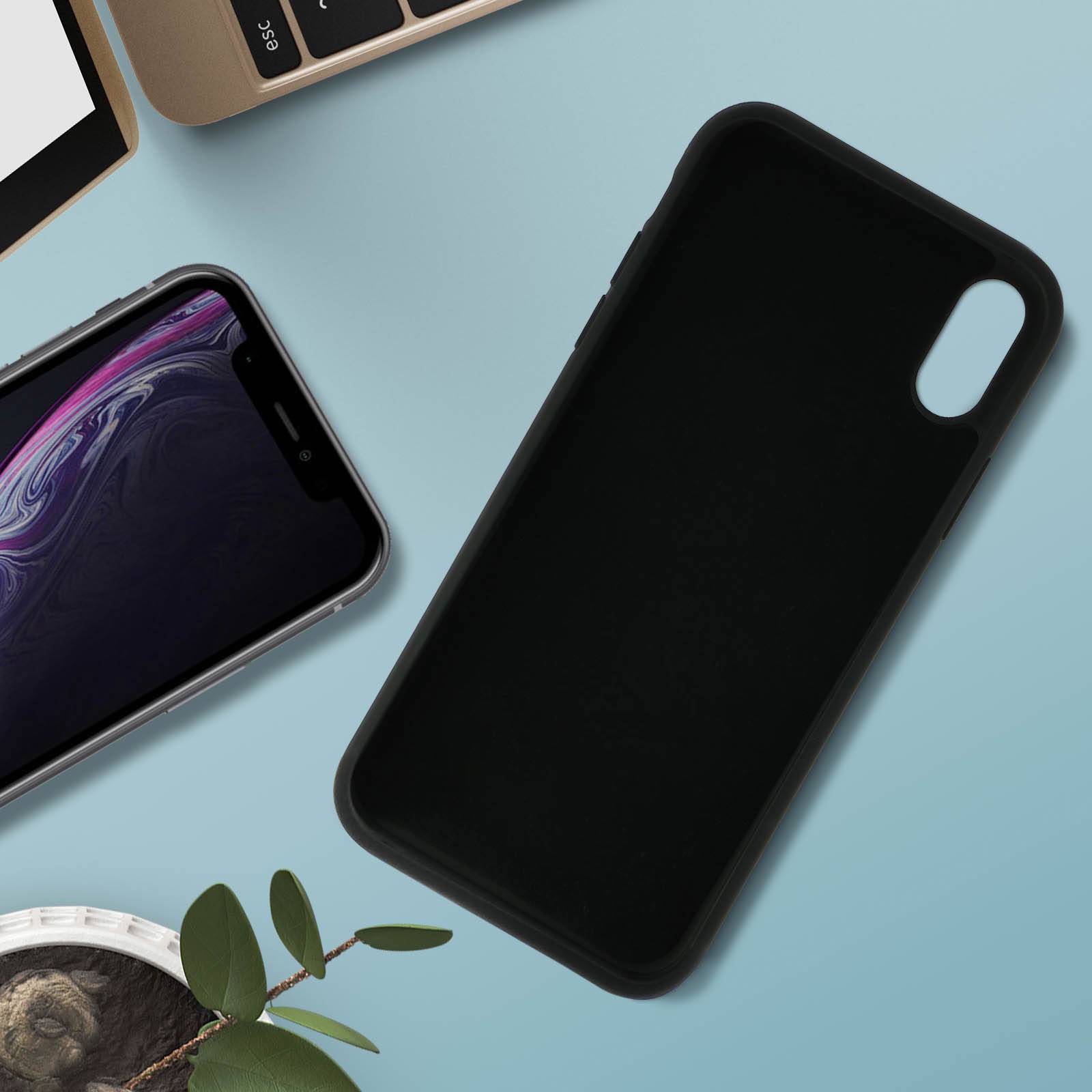 Coque pour iPhone XR Silicone Semi-rigide Mat Finition Soft Touch-2