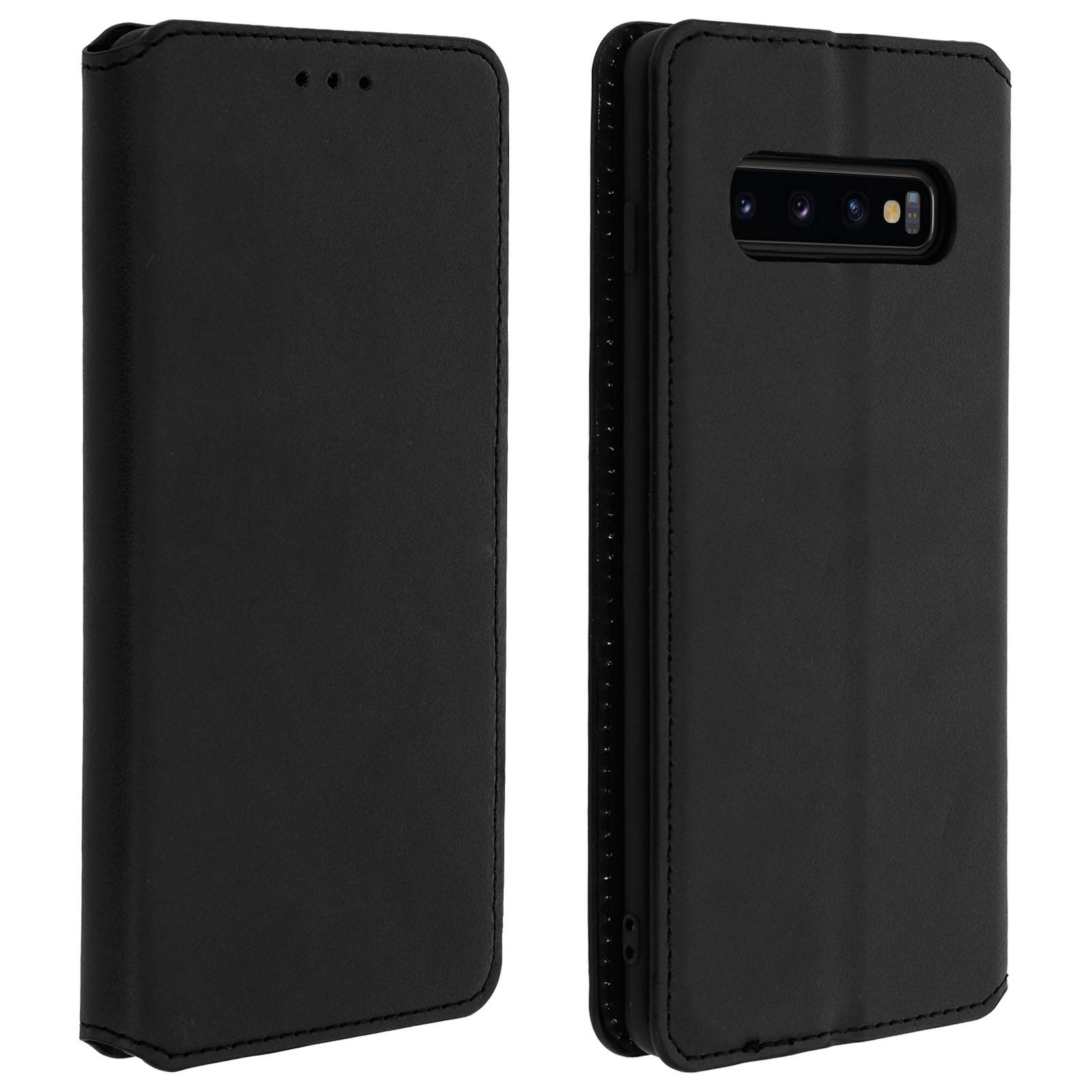 Housse pour Samsung Galaxy S10 Étui Folio Porte-carte Fonction Stand-0