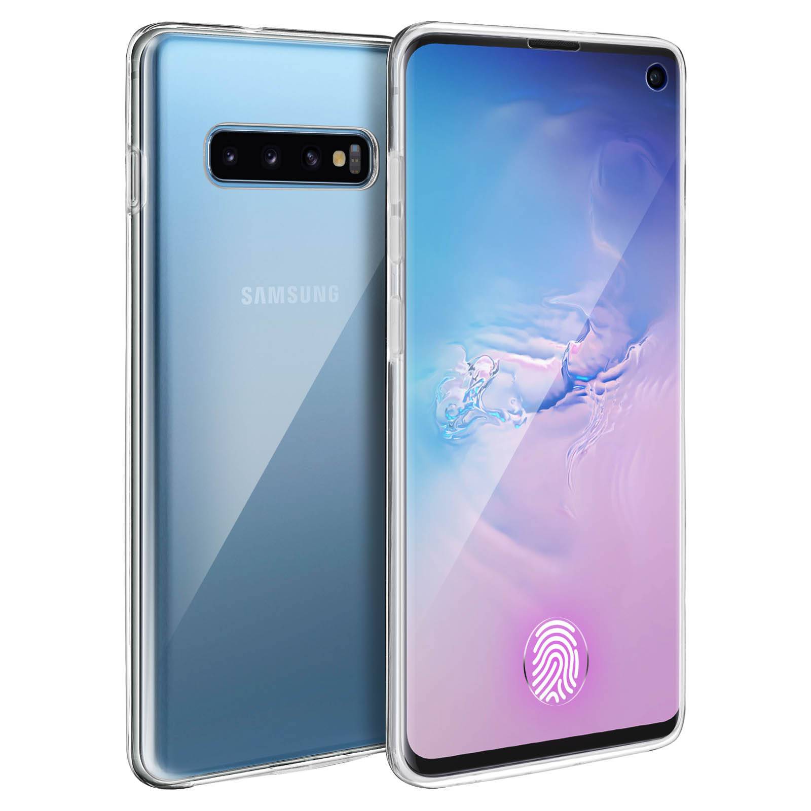 Coque Samsung Galaxy S10 Protection 360° Rigide + Avant Silicone-1