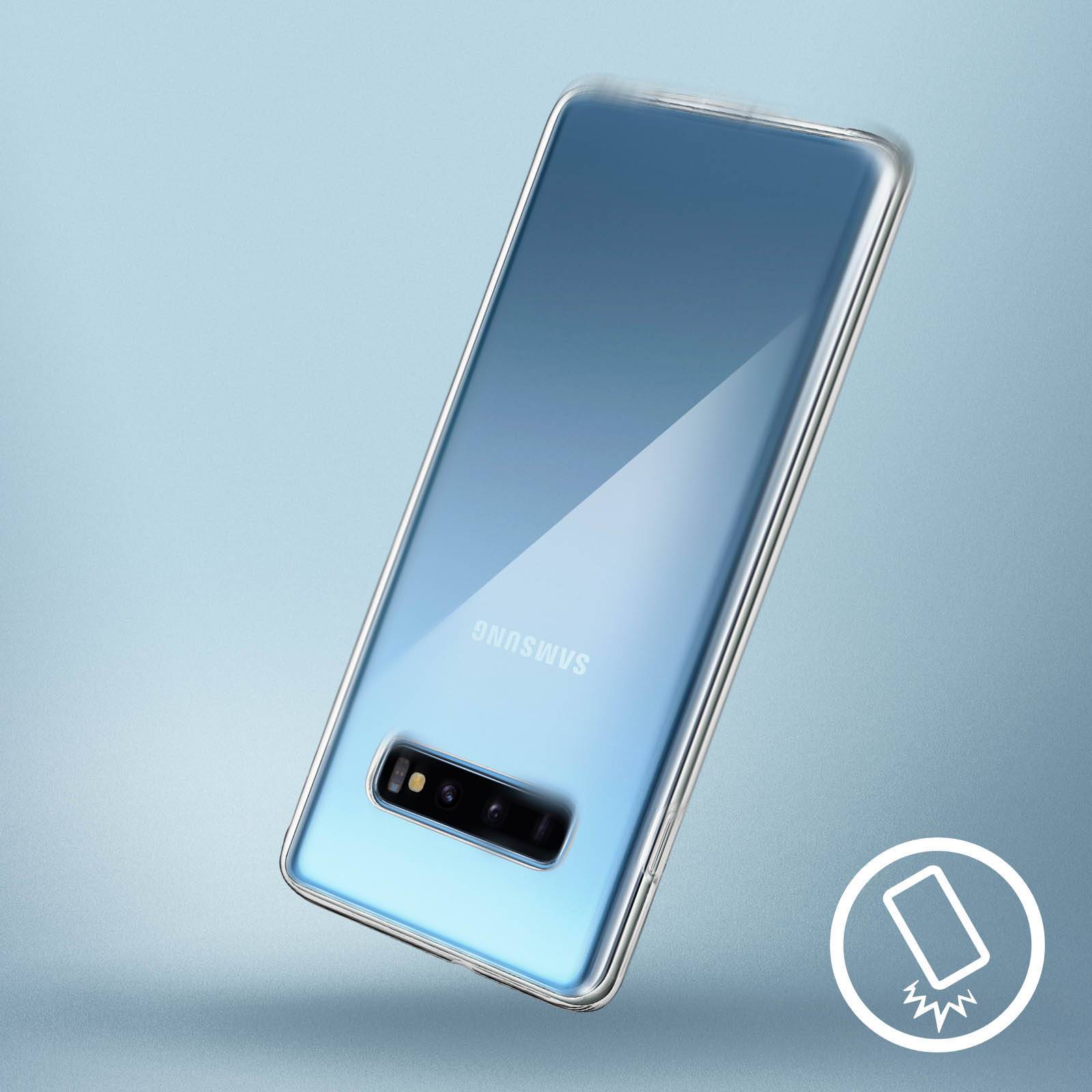 Coque Samsung Galaxy S10 Protection 360° Rigide + Avant Silicone-4