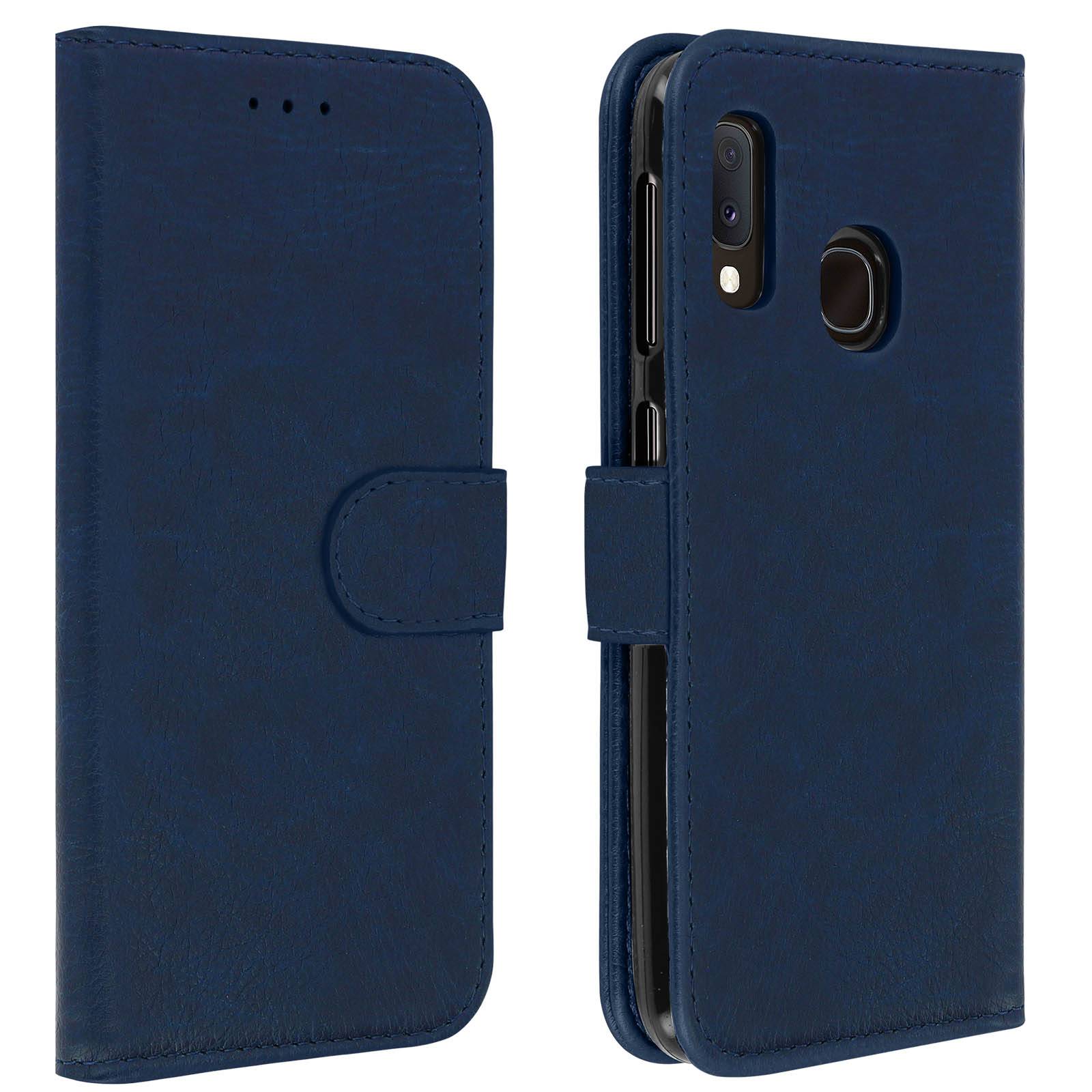Housse pour Samsung Galaxy A20e Étui Porte-cartes Fonction Support-0