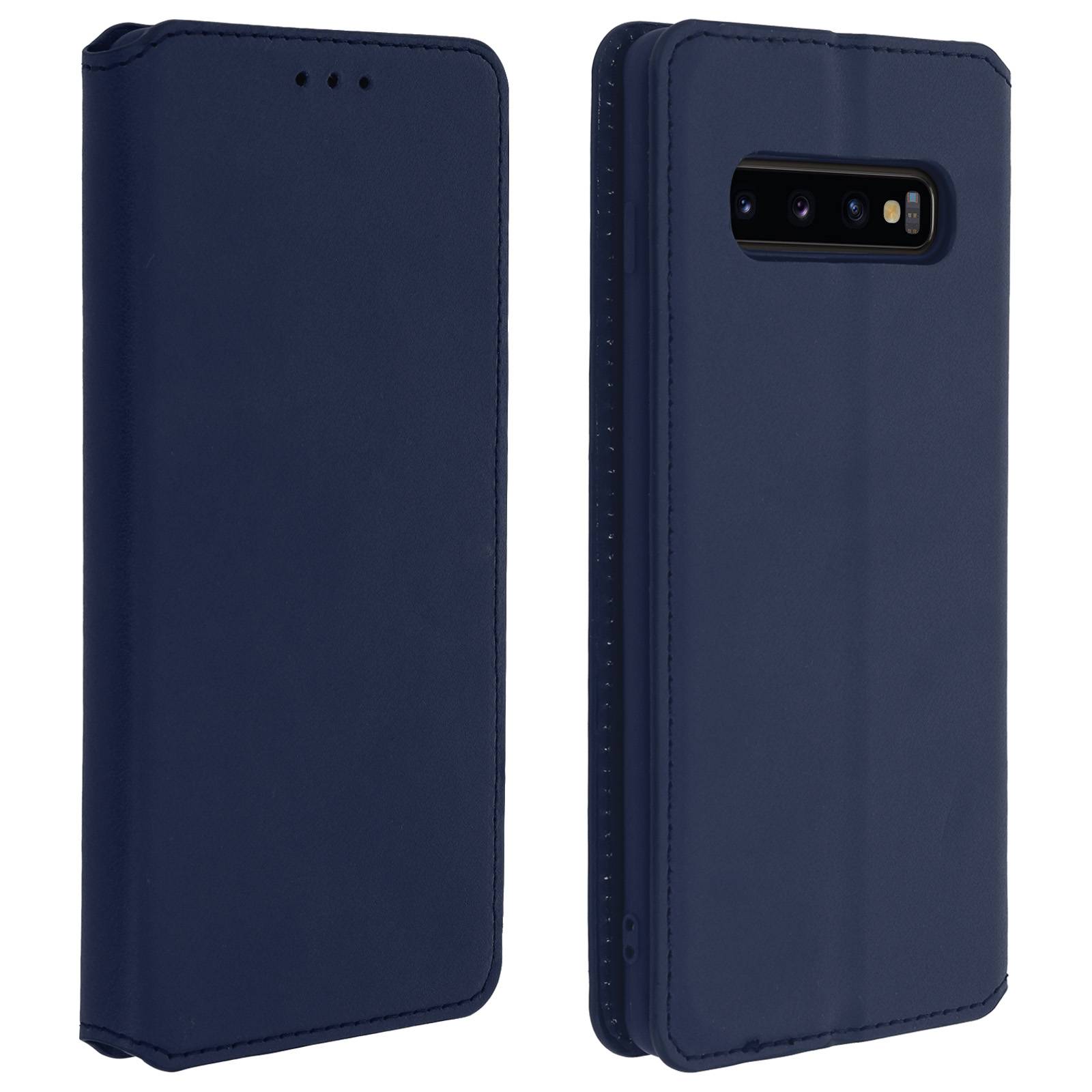 Housse pour Samsung Galaxy S10 Étui Folio Portefeuille Fonction Support-0