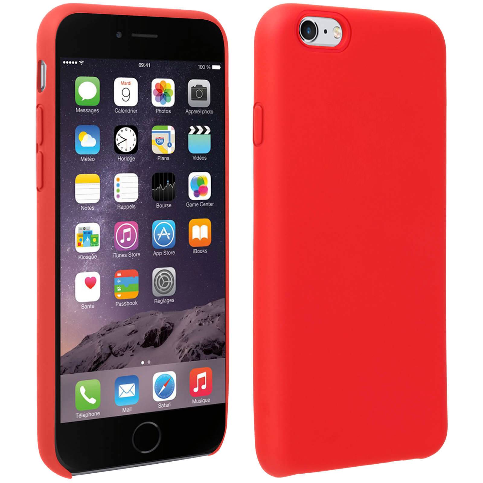 Coque pour iPhone 6 et 6S Silicone Semi-rigide Mat Finition Soft Touch-0