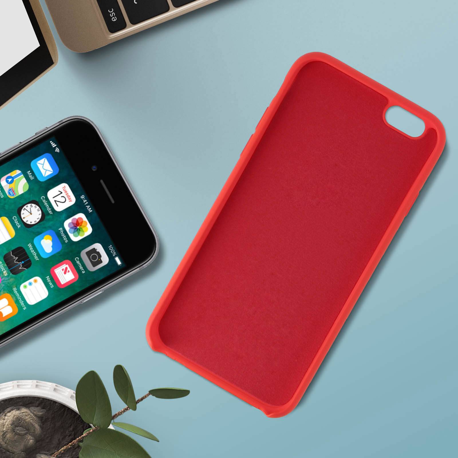 Coque pour iPhone 6 et 6S Silicone Semi-rigide Mat Finition Soft Touch-2