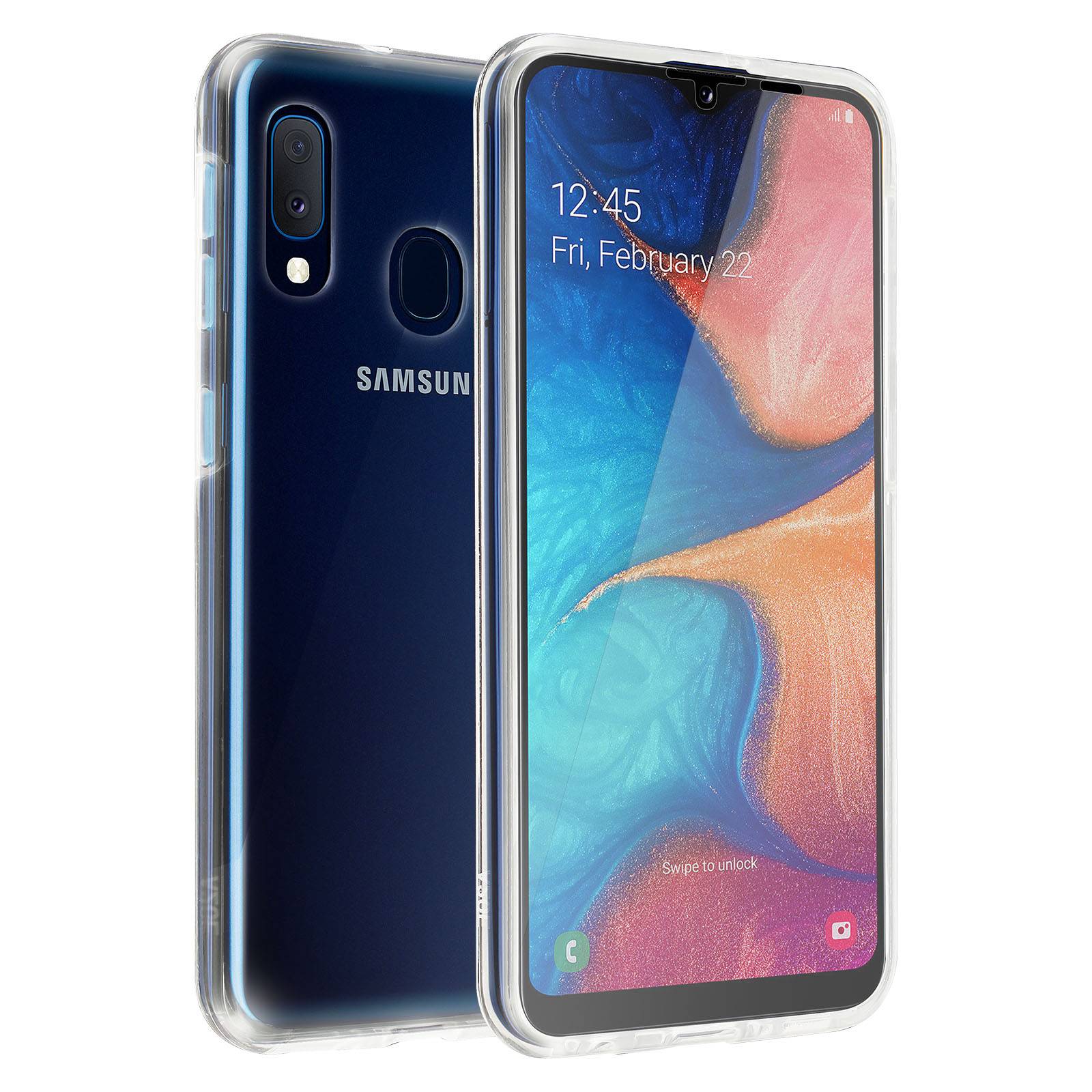 Coque Samsung Galaxy A20e Protection Arrière Rigide Avant Tactile-1