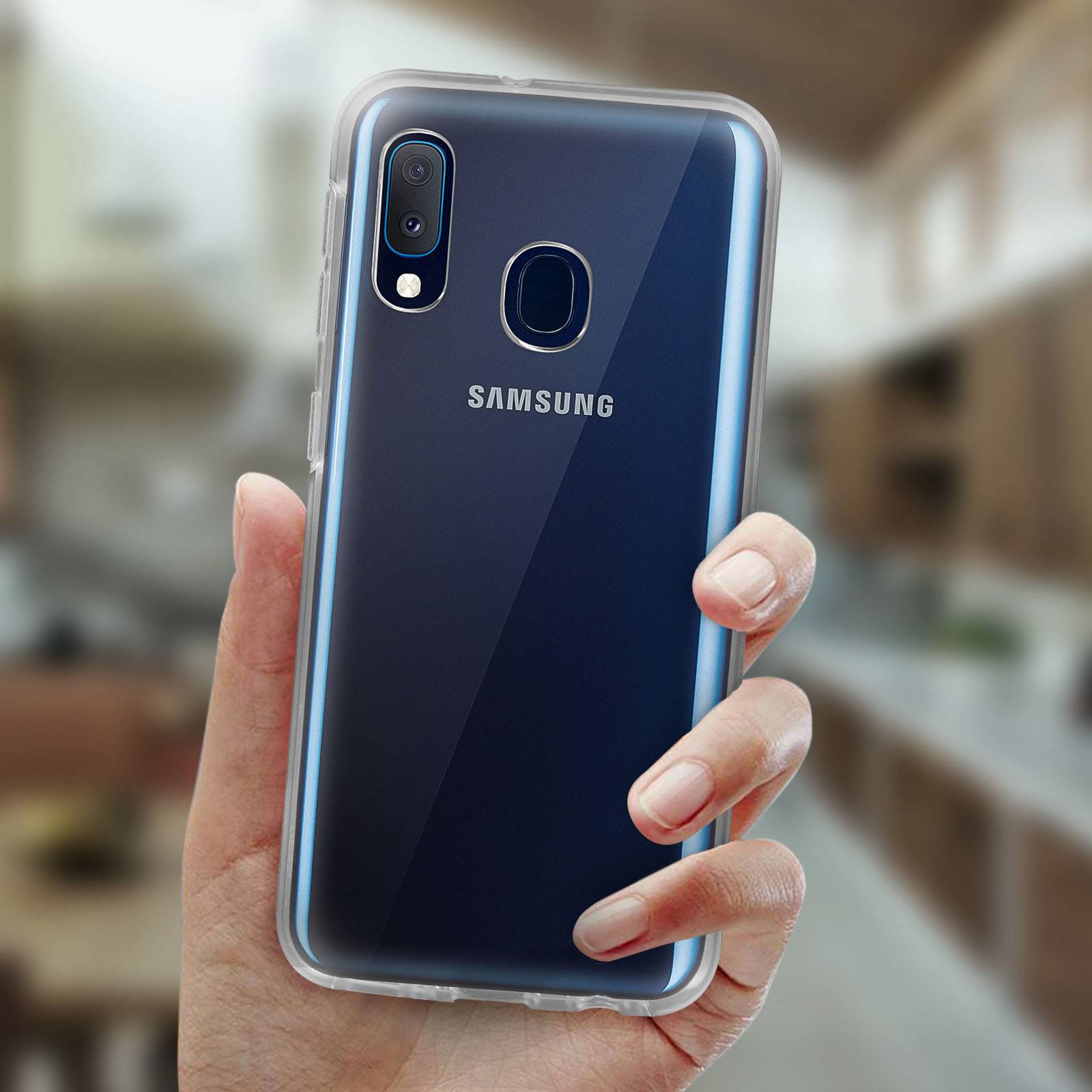 Coque Samsung Galaxy A20e Protection Arrière Rigide Avant Tactile-3