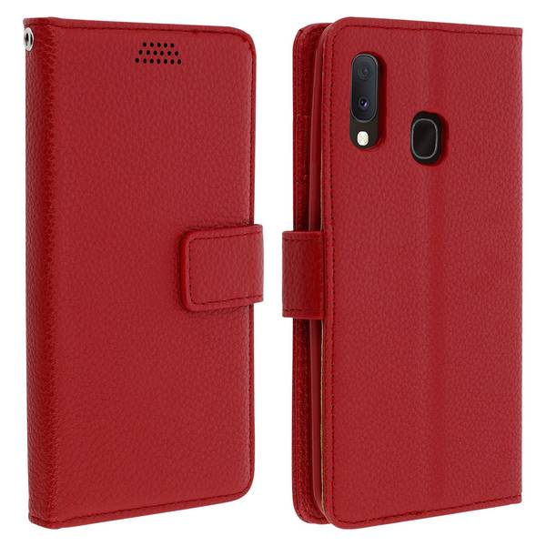 Housse pour Samsung Galaxy A20e Étui pour Huawei Folio Soft Touch Support Vidéo