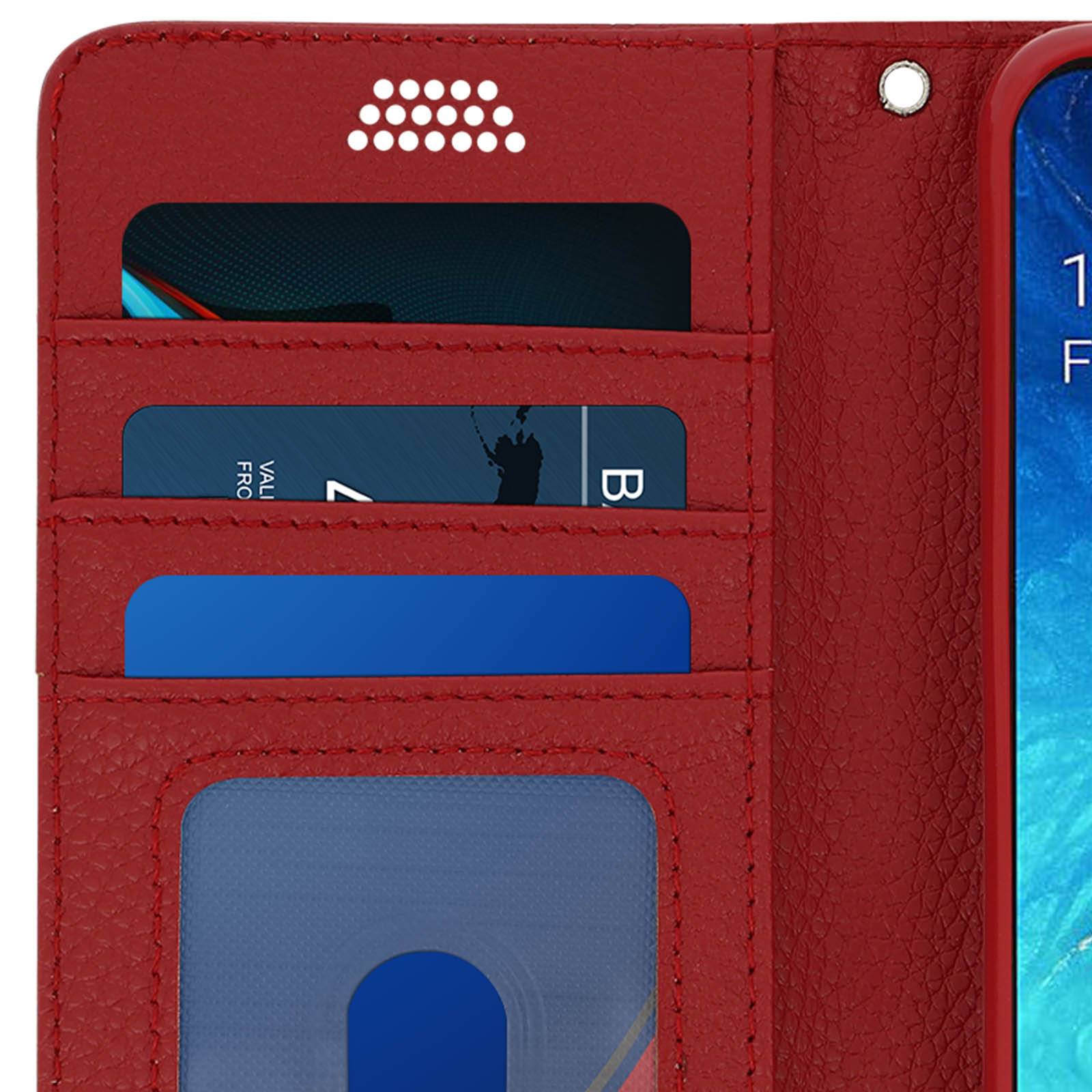 Housse pour Samsung Galaxy A20e Étui pour Huawei Folio Soft Touch Support Vidéo-4