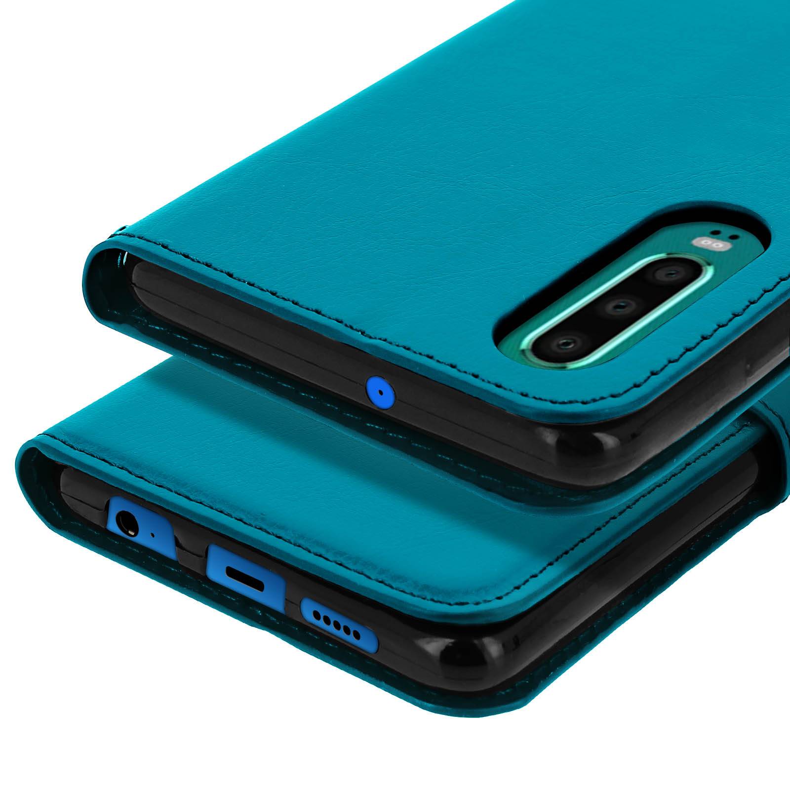 Housse pour Huawei P30 Étui Folio Portefeuille Fonction Support Vidéo-4