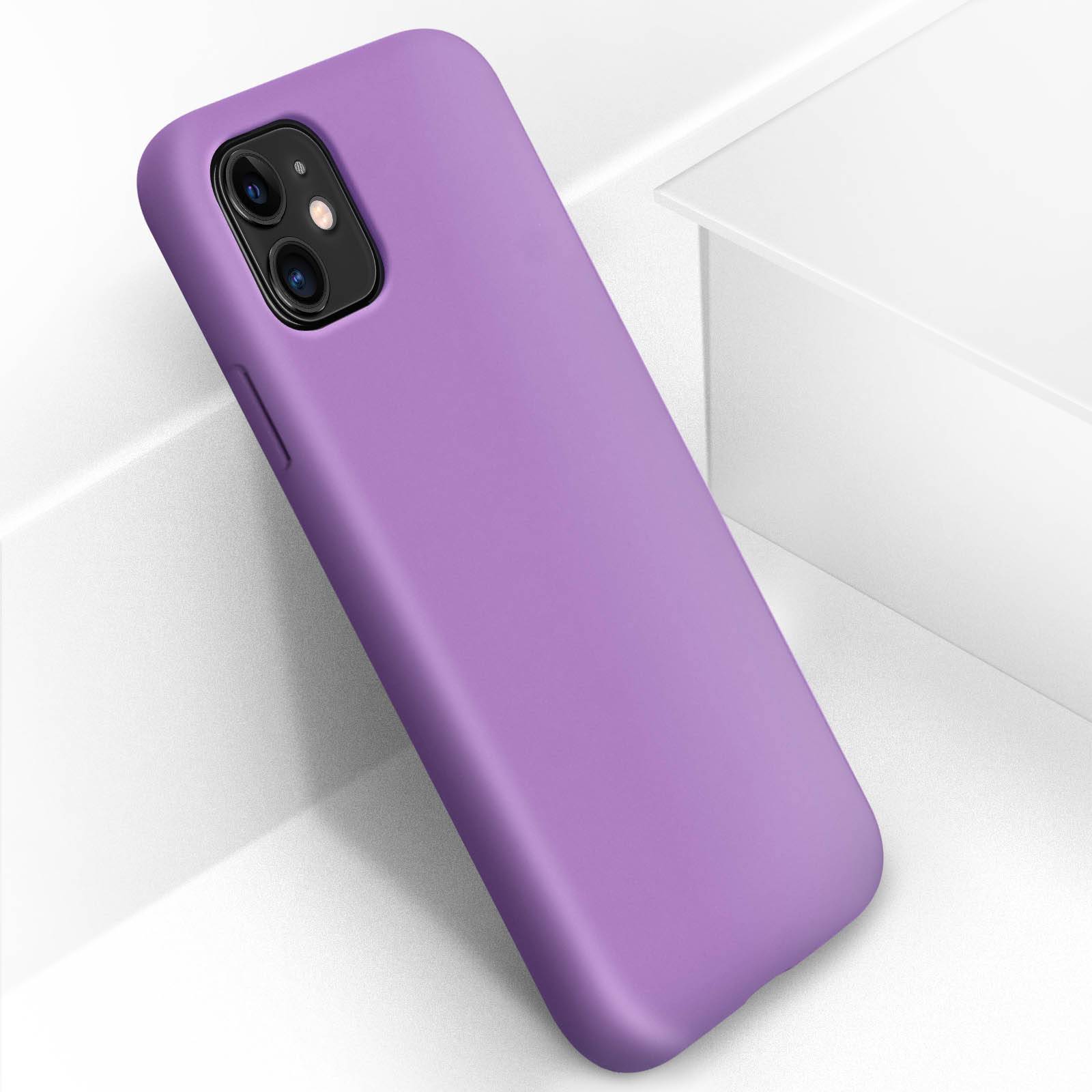 Coque pour iPhone 11 Silicone Semi-rigide Mat Finition Soft Touch-1