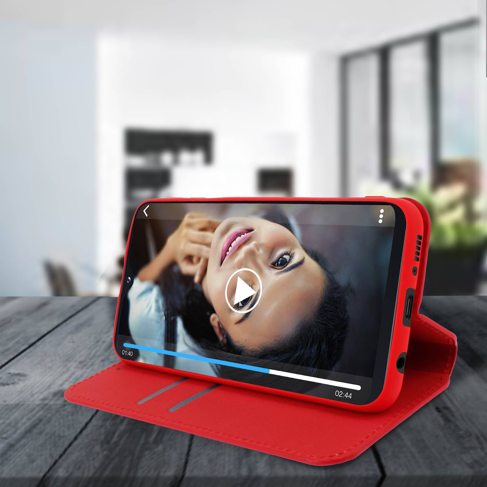 Housse pour Samsung Galaxy A20e Étui Folio Fonction Support Vidéo-3