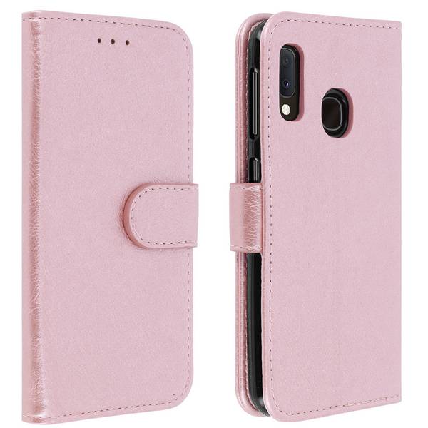 Housse pour Samsung Galaxy A20e Étui Porte-cartes Fonction Support