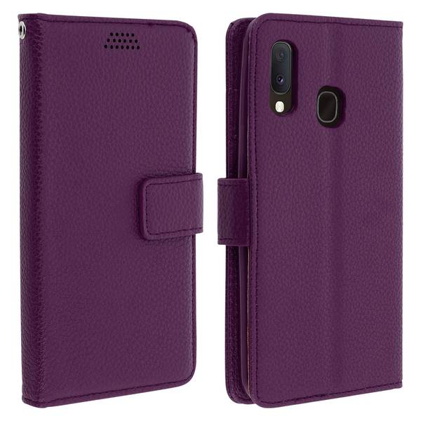 Housse pour Samsung Galaxy A20e Étui Folio Soft Touch Support Vidéo