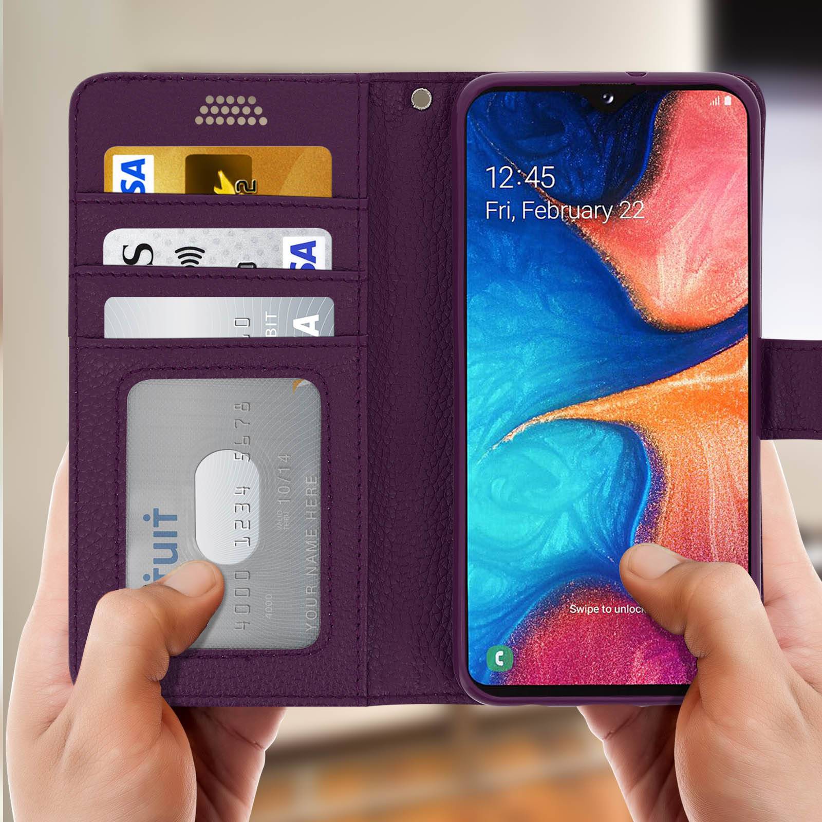 Housse pour Samsung Galaxy A20e Étui Folio Soft Touch Support Vidéo-2