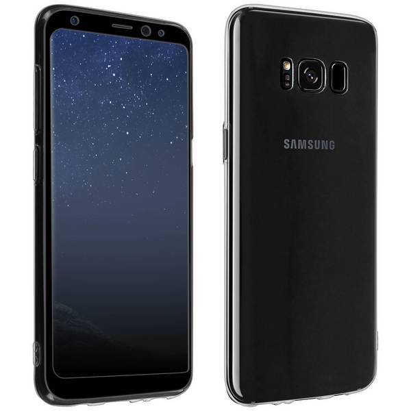 Coque pour Samsung Galaxy S8 Silicone Souple et Film Verre Trempé 9H