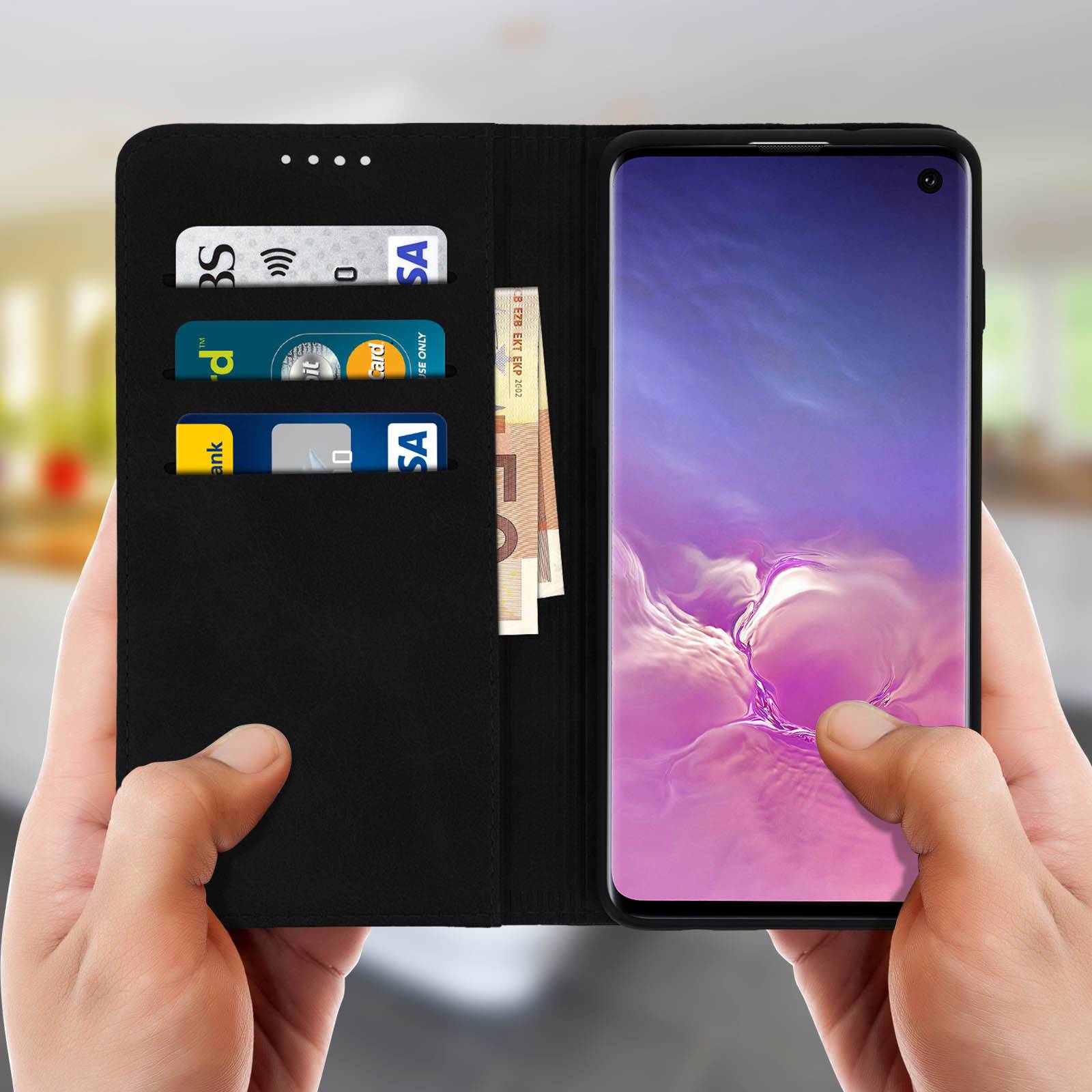 Housse pour Samsung Galaxy S10 Étui Porte-cartes Support Stand-2