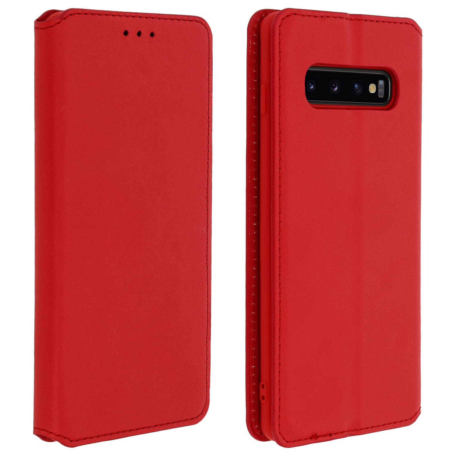 Housse pour Samsung Galaxy S10 Étui Folio Porte-carte Fonction Stand-0