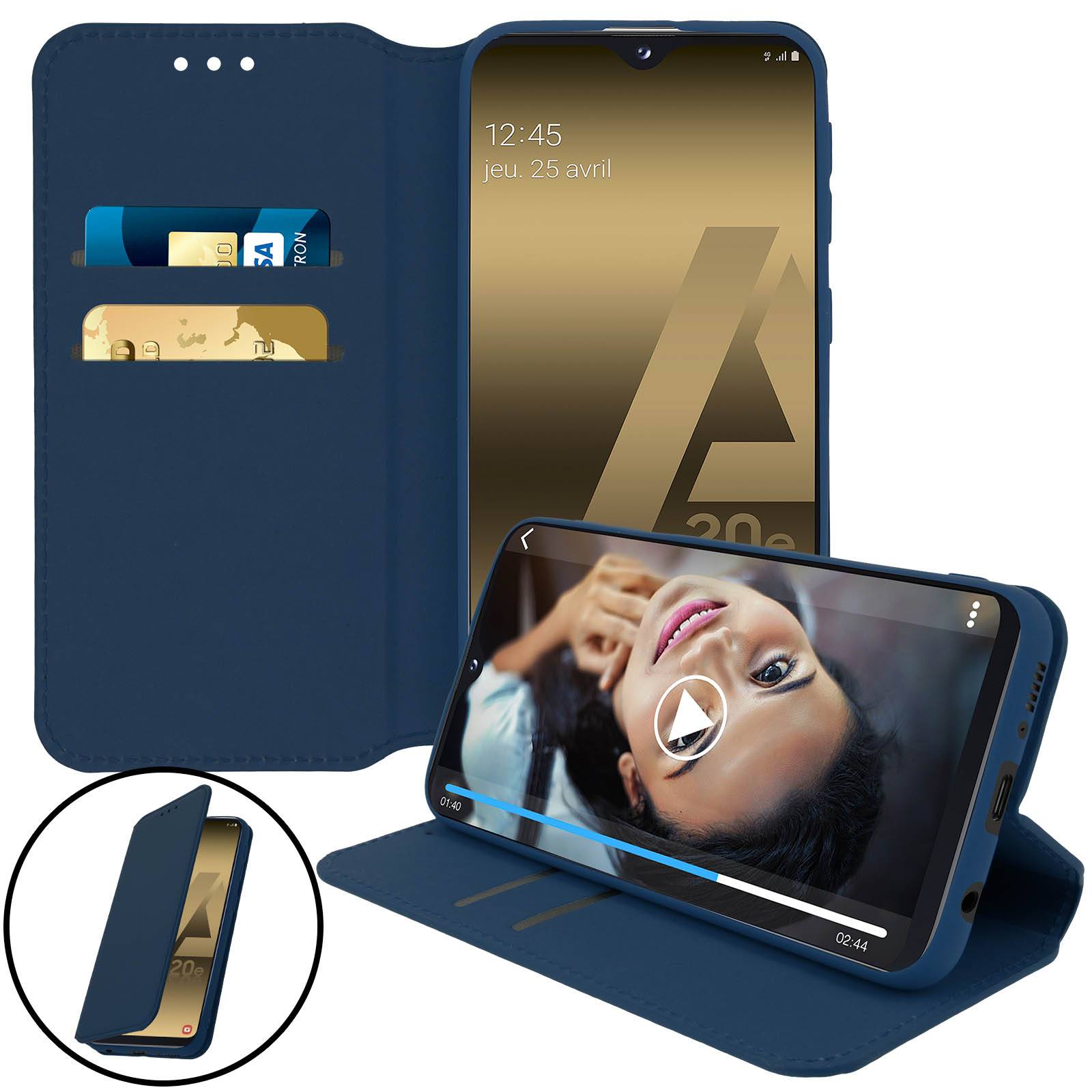 Housse pour Samsung Galaxy A20e Étui Folio Fonction Support Vidéo-1