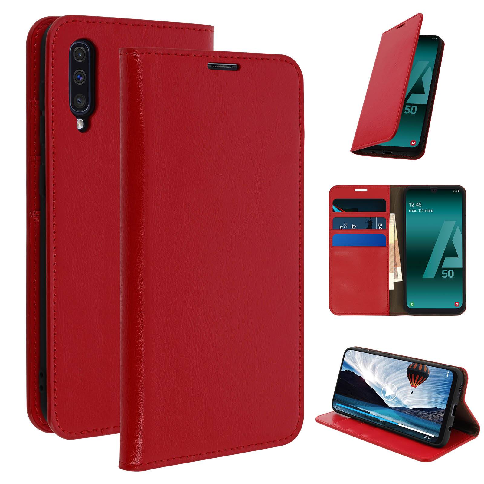 Étui pour Samsung Galaxy A50 Housse Folio Cuir Support Vidéo-1