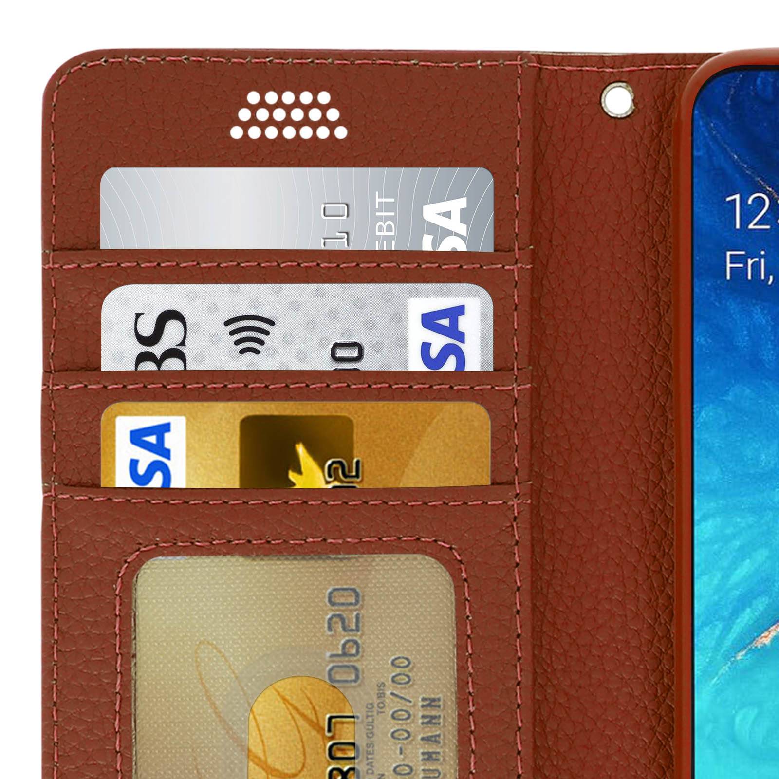Housse pour Samsung Galaxy A20e Étui Folio Soft Touch Support Vidéo-4