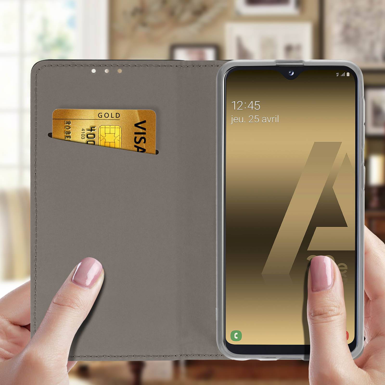 Étui pour Samsung Galaxy A20e Housse Portefeuille Porte-carte Support Vidéo-2