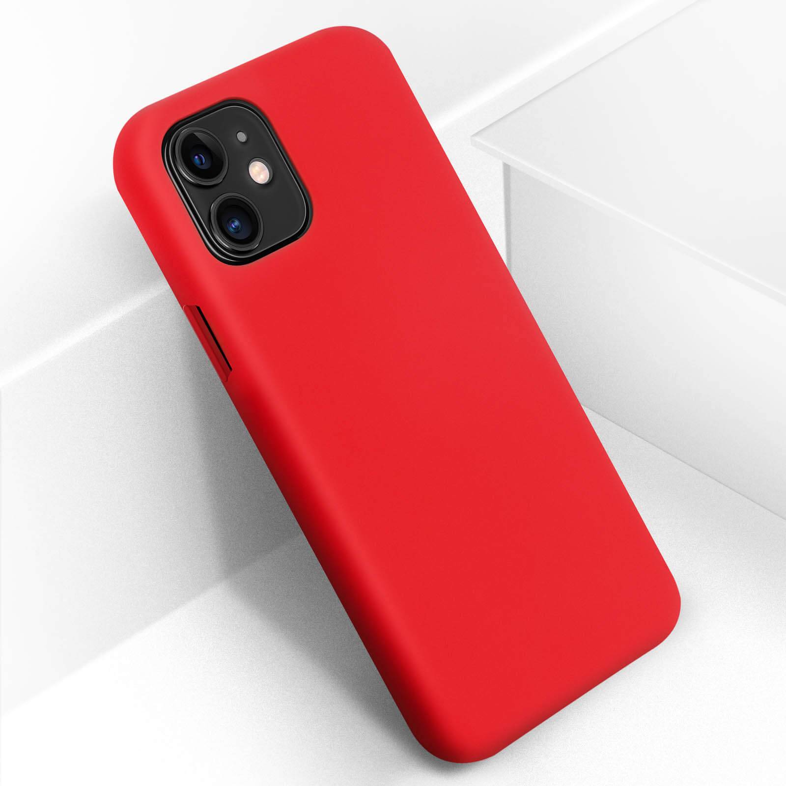 Coque pour iPhone 11 Soft-Touch en Silicone Série Fast Cover-1