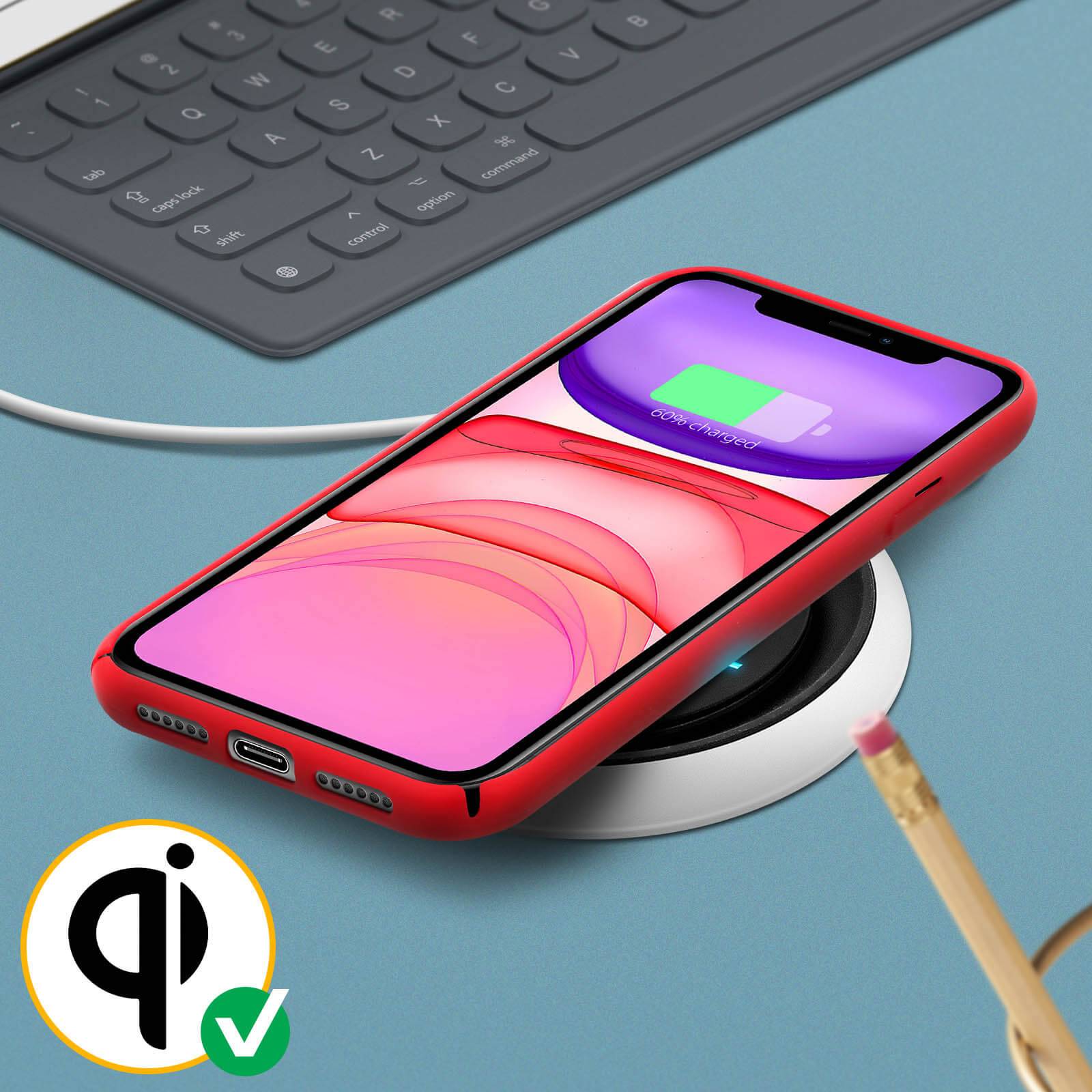 Coque pour iPhone 11 Soft-Touch en Silicone Série Fast Cover-4