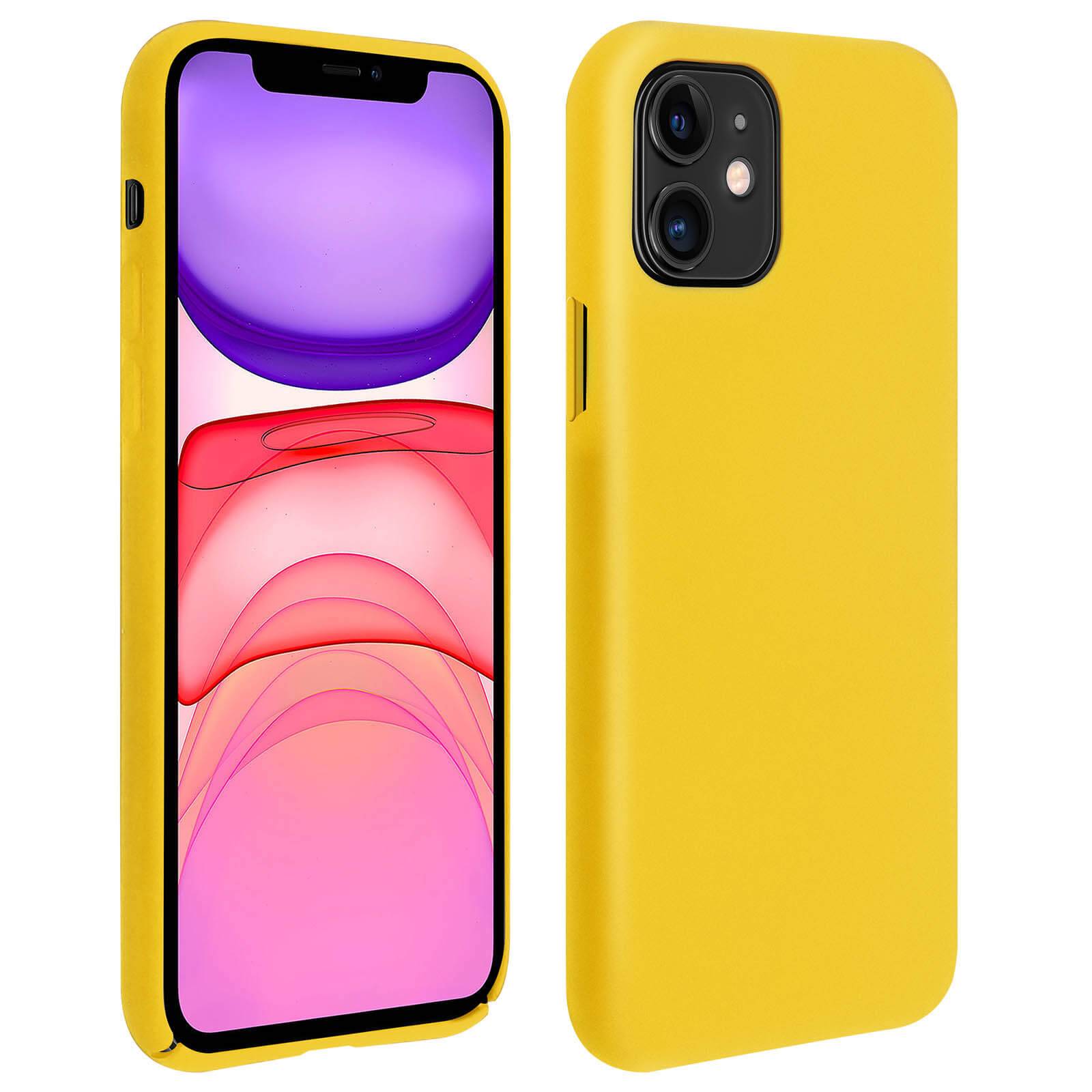 Coque pour iPhone 11 Silicone Semi-rigide Mat Finition Soft Touch-0