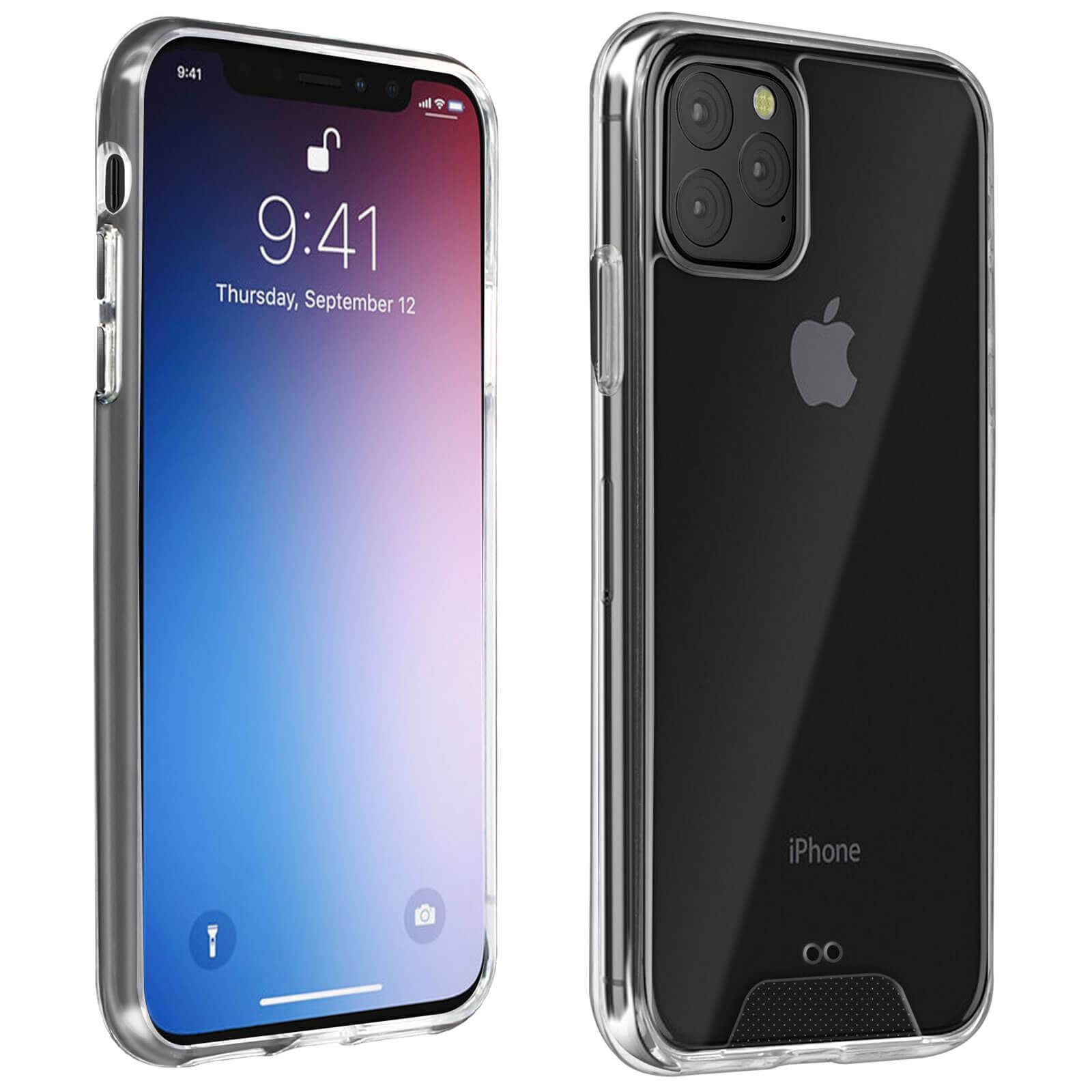 Coque iPhone 11 Pro Max Bi-matière Bumper Collection Cristal-0