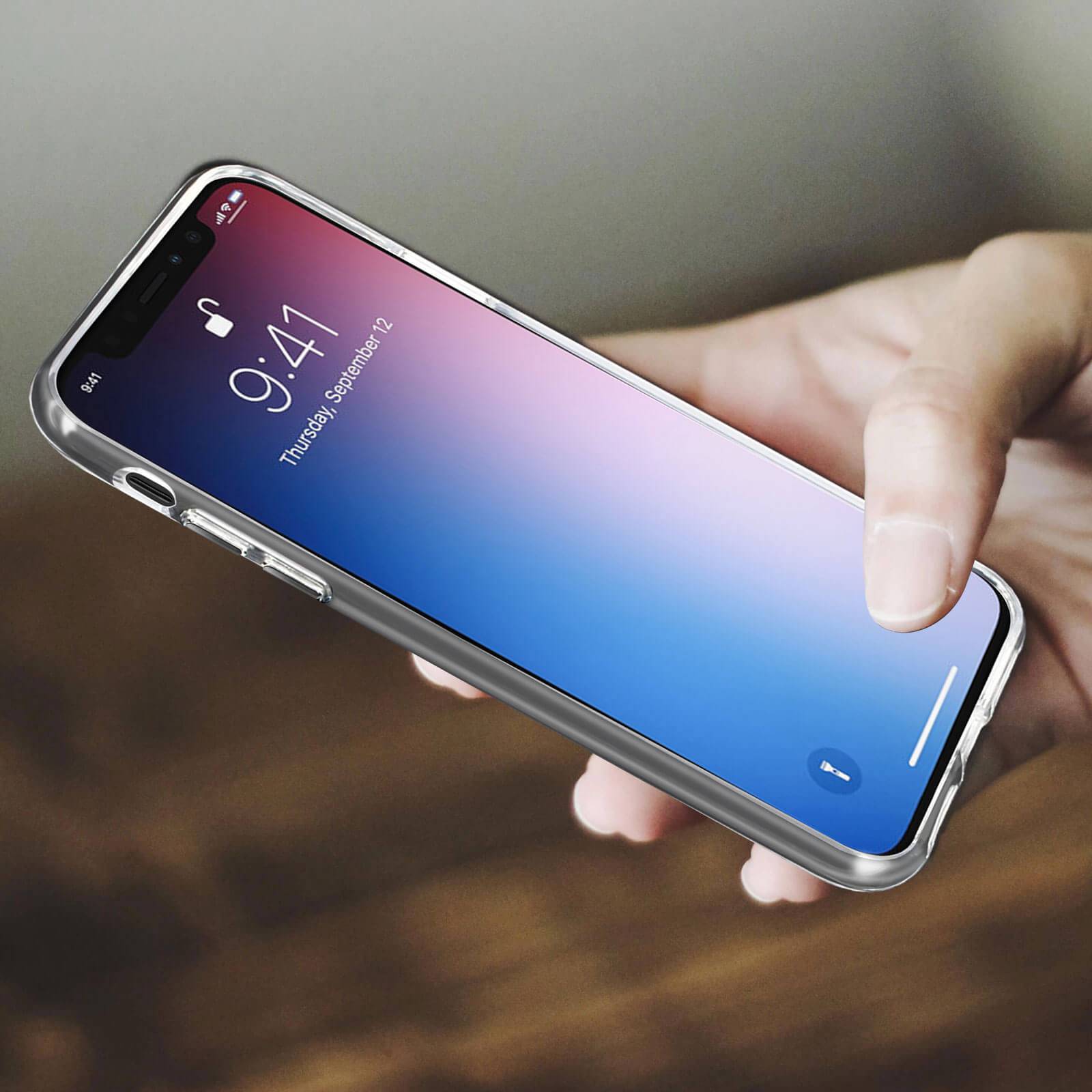 Coque iPhone 11 Pro Max Bi-matière Bumper Collection Cristal-2