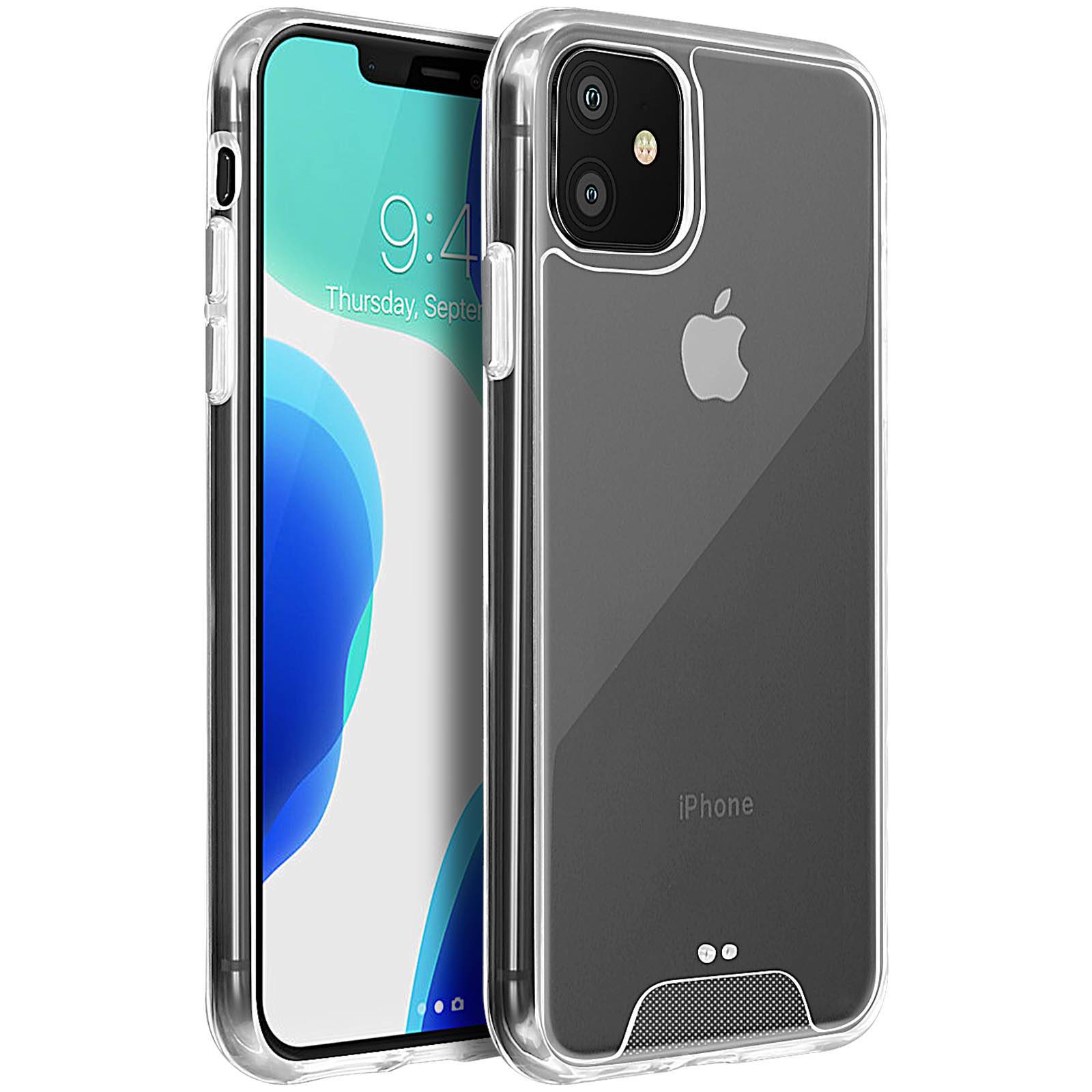 Coque iPhone 11 Protection Bi-matière Bumper Collection Cristal-1
