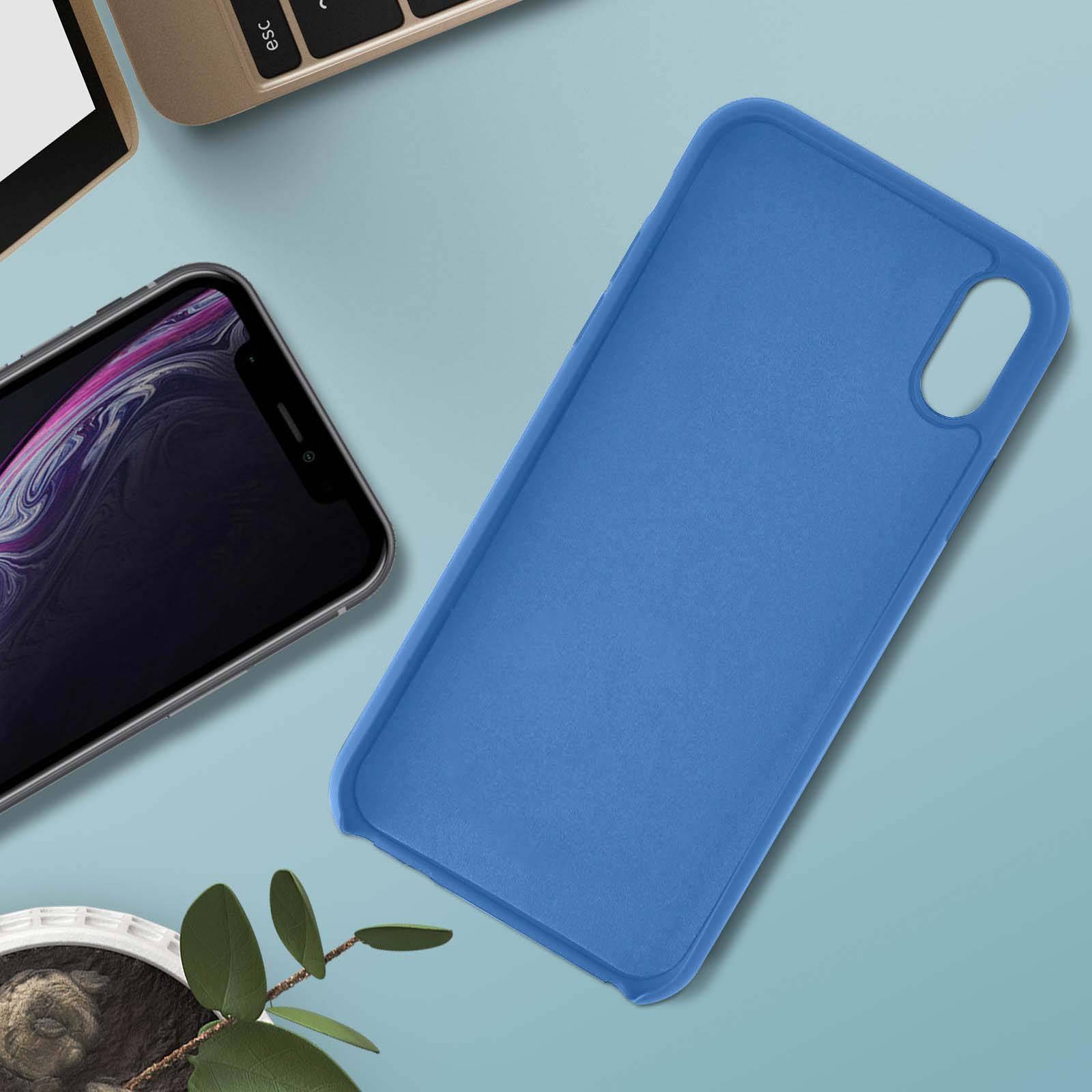 Coque pour iPhone XR Silicone Semi-rigide Mat Finition Soft Touch-2