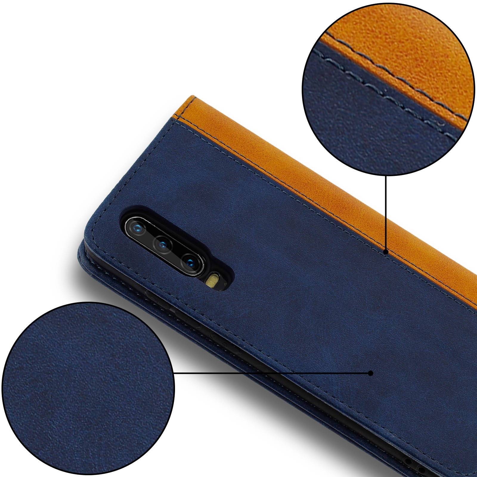 Housse pour Huawei P30 Étui Portefeuille Rangement carte support vidéo-2