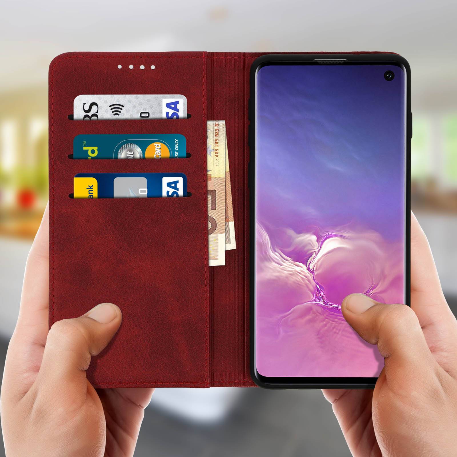 Housse pour Samsung Galaxy S10 Étui Porte-cartes Support Vidéo-2
