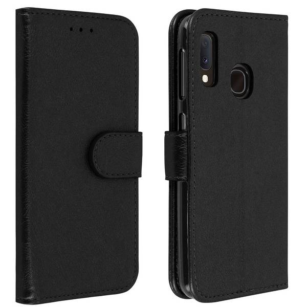 Housse pour Samsung Galaxy A20e Étui Porte-cartes Fonction Support