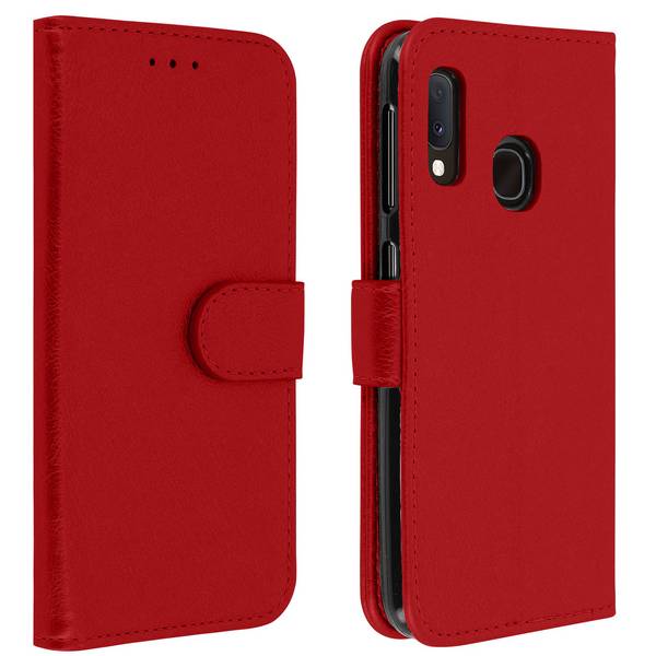 Housse pour Samsung Galaxy A20e Étui Porte-cartes Fonction Support
