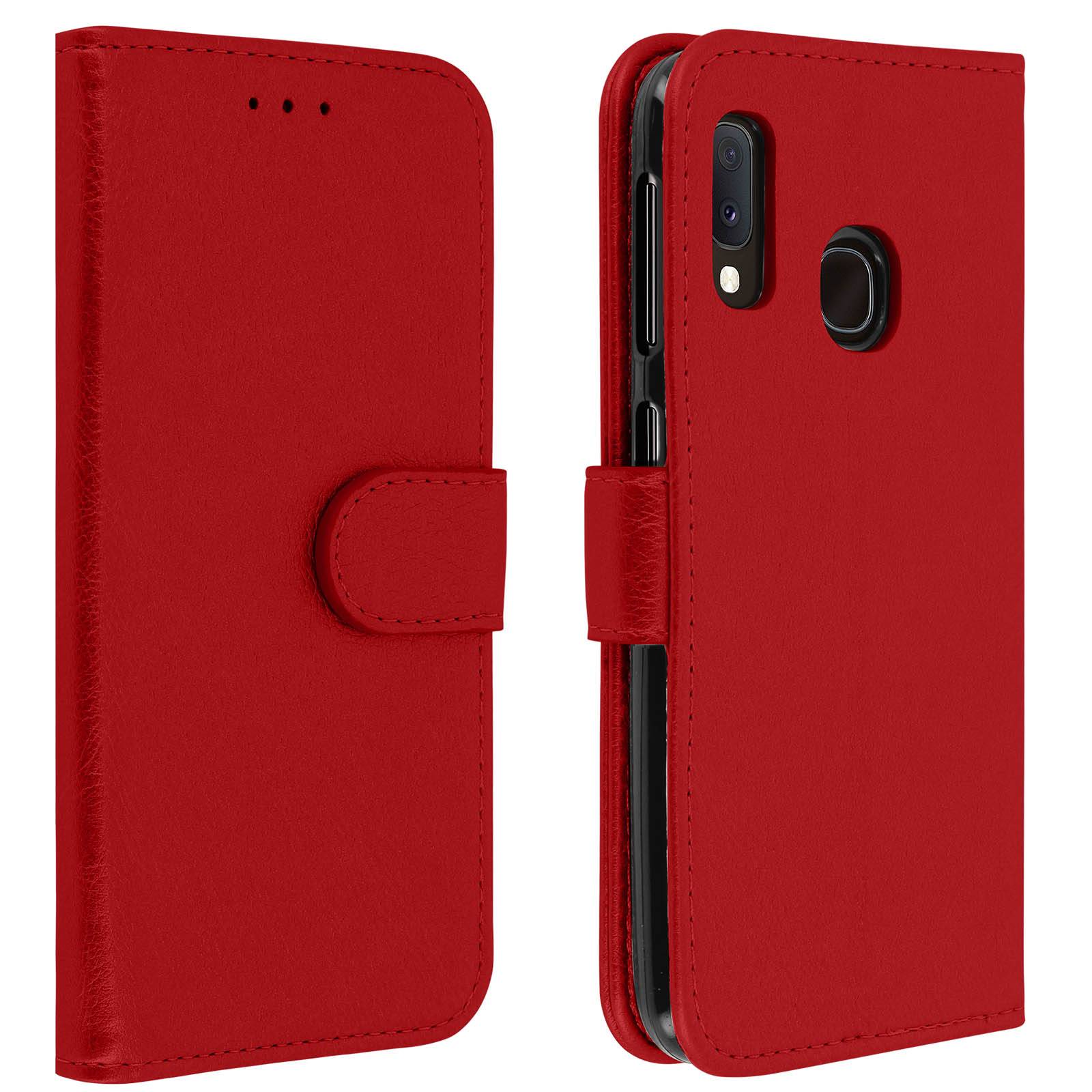 Housse pour Samsung Galaxy A20e Étui Porte-cartes Fonction Support-0