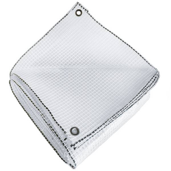 Bâche transparente armée Tecplast tr170mu 3x4 m - imperméable - haute qualité