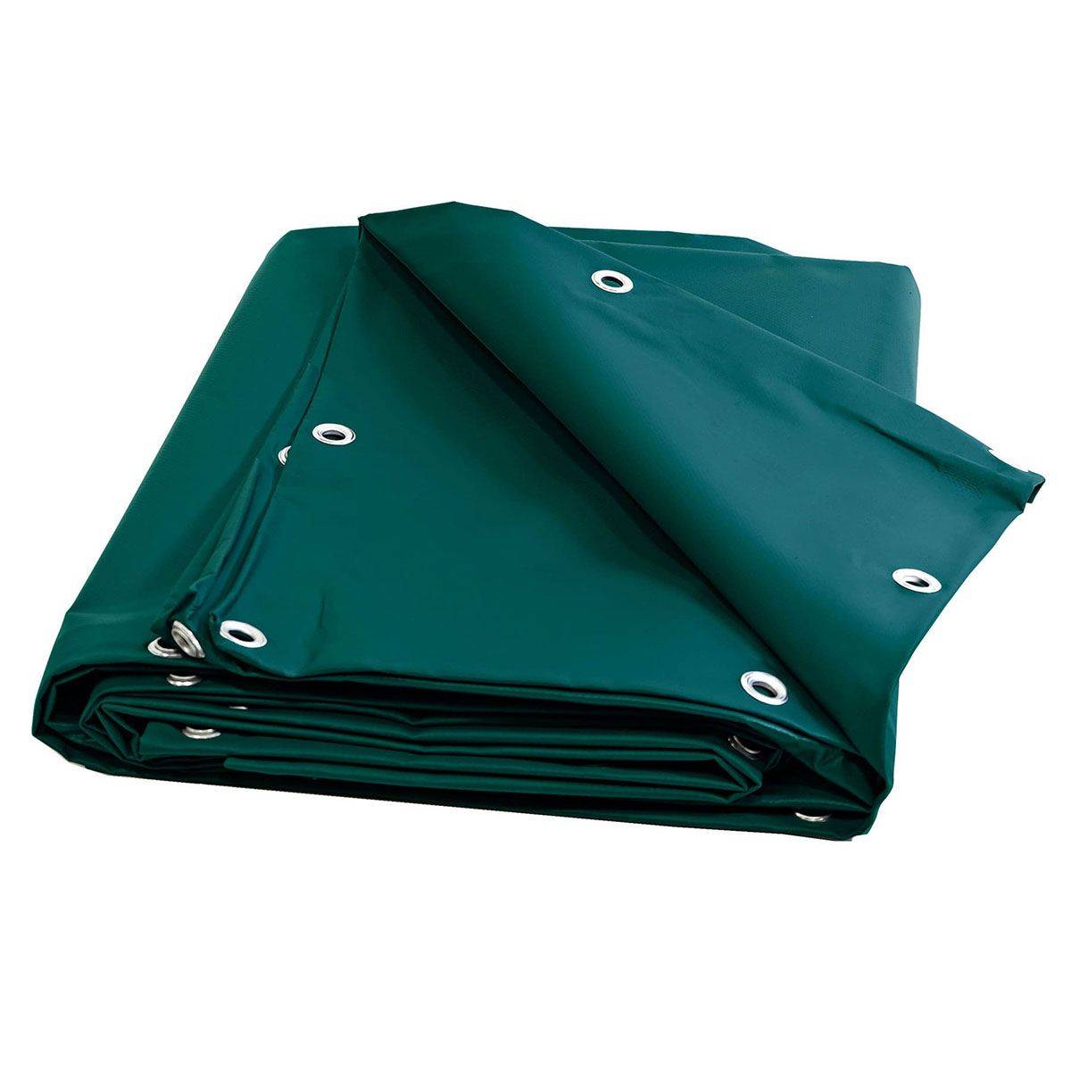 Bâche pour Carport Verte 2x3 m xp640cp - garantie 10 ans - Made in France-0