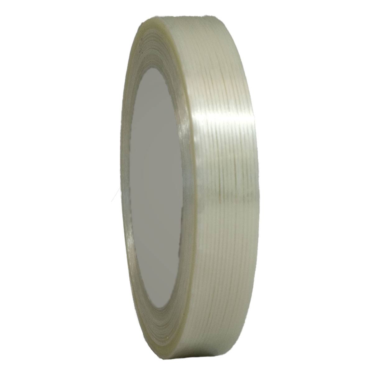 Ruban adhésif armé fil à fil transparent 130µ - 19 mm x 50 m - Carton 6 rouleaux-2