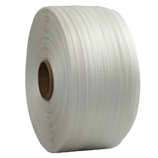 Feuillard polyester tressé 13 mm x 1100 m - Qualité PRO TECPLAST FT