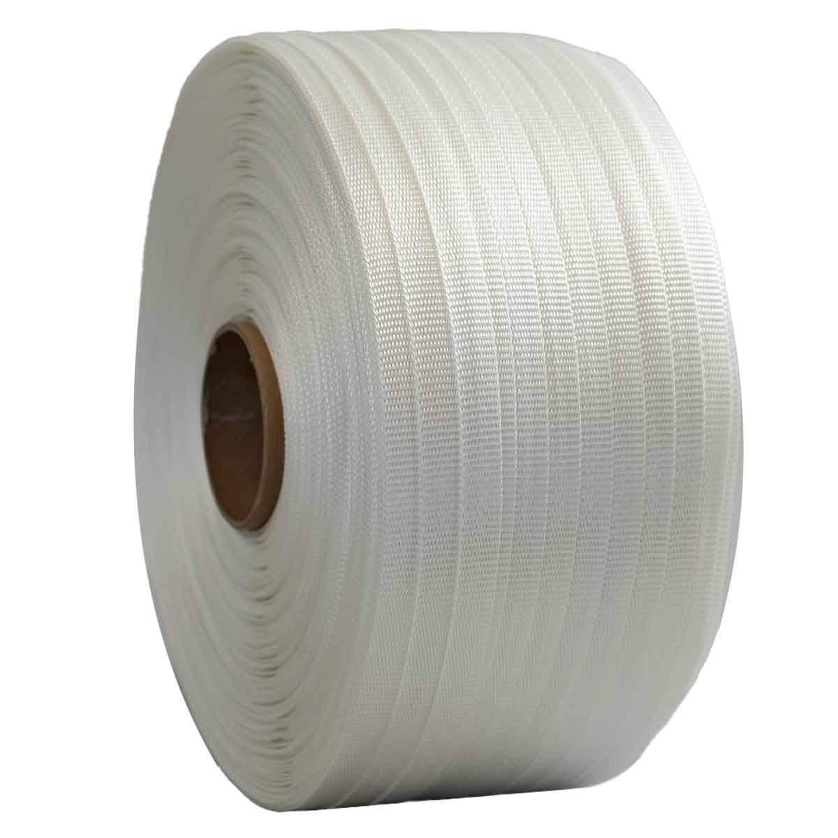Feuillard polyester tressé 13 mm x 1100 m - Qualité PRO TECPLAST FT-0