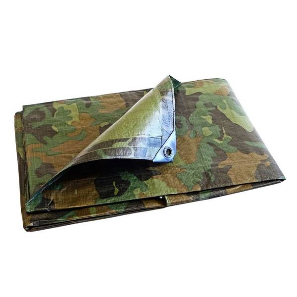 Bâche brise-vue Tecplast cm150bv 1,8x3 m - camouflage - haute qualité