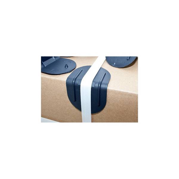 Angle parafeuillard plastique noir 40x40 mm - carton de 1000 coins parafeuillard
