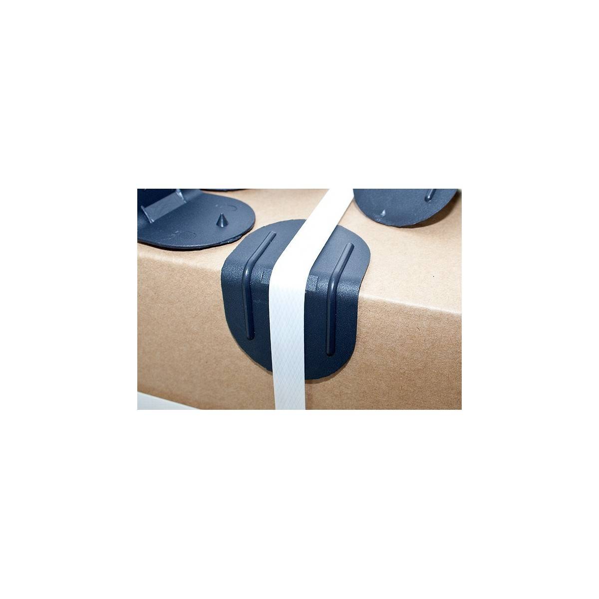 Angle parafeuillard plastique noir 40x40 mm - carton de 1000 coins parafeuillard-0