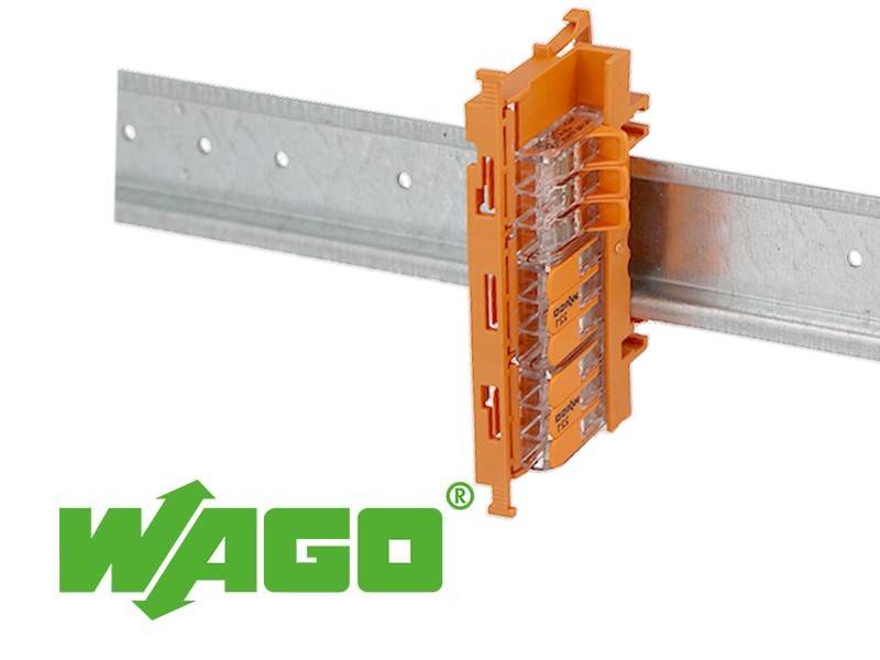 Support de fixation borne Wago gamme 221-6 - 221-510-1