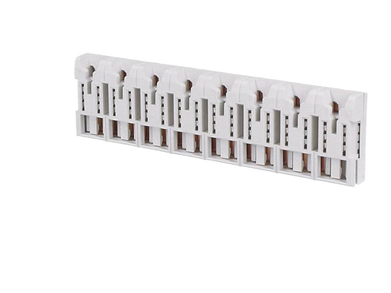 Répartiteur pour système embrochable RESI9 XE sans connecteur 8 modules - SCHNEIDER ELECTRIC - R9EXHS08-0