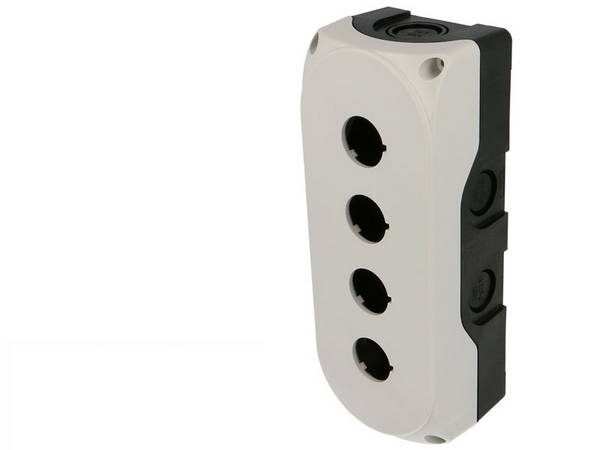 Boitier quatre positions, pour boutonnerie diamètre 22mm