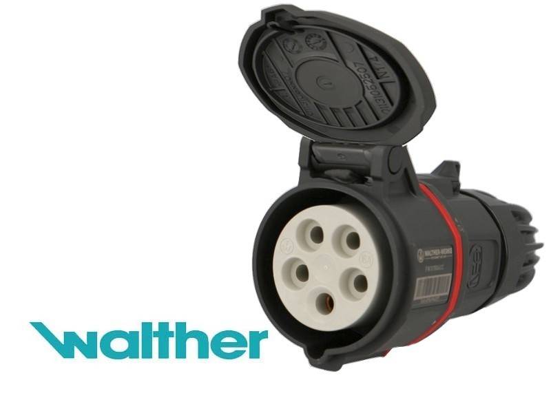 Prise triphasé femelle CEE, 5 x 16A, pour prolongateur Walther Neo - FW311506CC-1